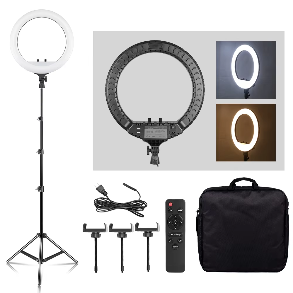 Photography Lighting Overhead - Lampu LED Selfie Video Ring Light