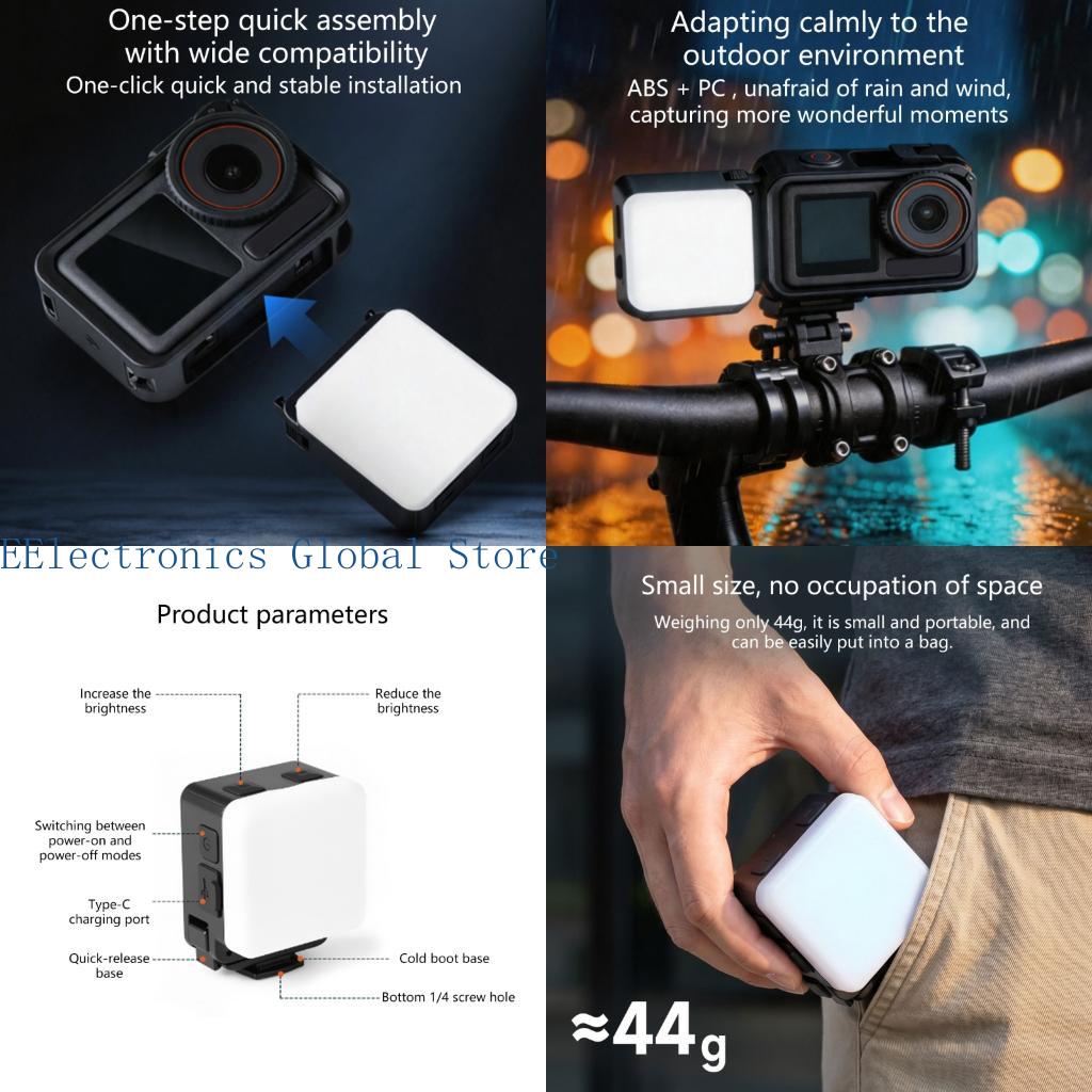 Photography Lighting Reference - Lampu Video LED Portabel 462B Kamera