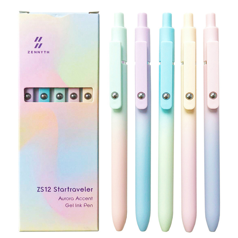 Coloured Gel Set - 5 buah/set Aurora Gradient warna Gel