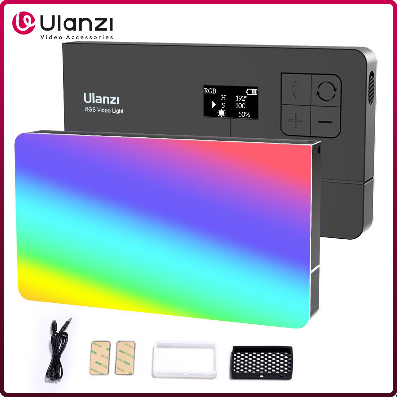 Torjim Rgb Photography Video Lighting - Ulanzi LT002 lampu Video LED saku