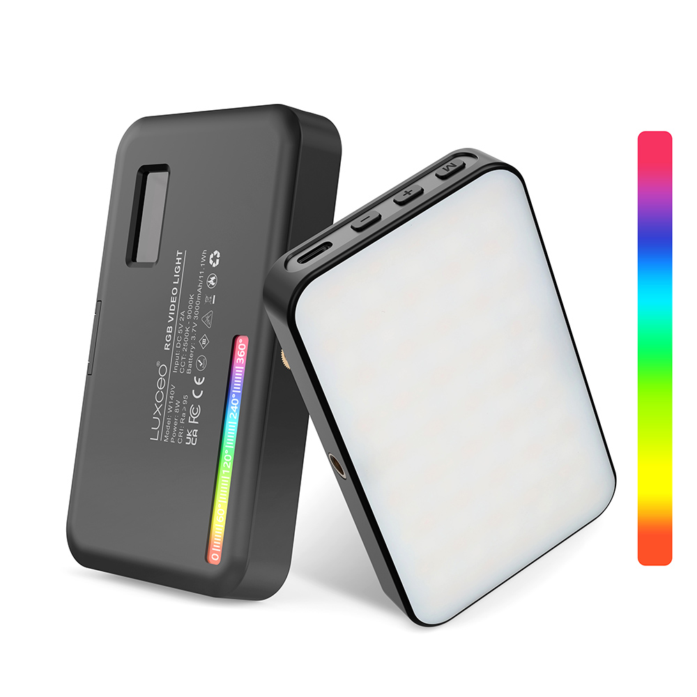 Torjim Rgb Photography Video Lighting - LUXCEO V10 PRO Lampu Video Panel