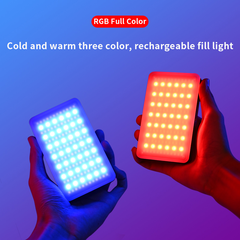 Torjim Rgb Photography Video Lighting - Lampu kamera LED portabel RGB, alat