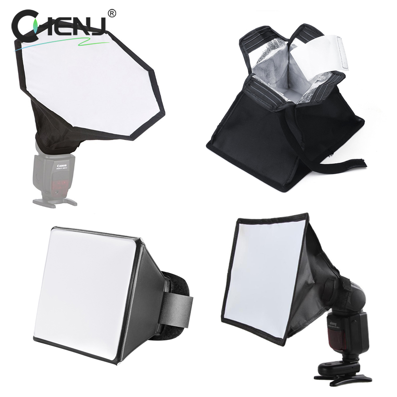 Photography Lighting Case - 1 Buah Softbox Penyebar Flash Dapat