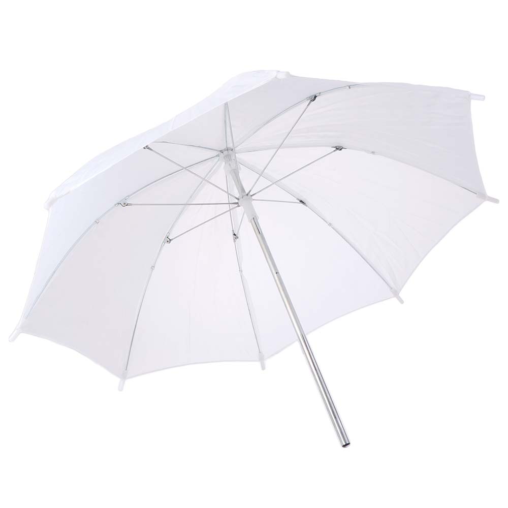 Photography Lighting Diffuser - Payung Fotografi 50cm/20Inci dengan Pegangan Logam,