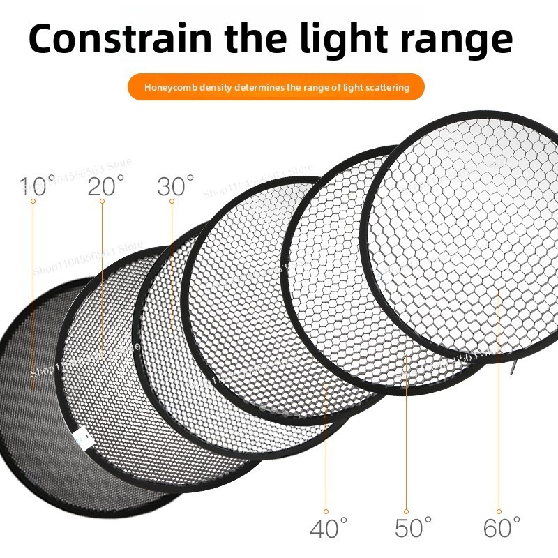 Photography Lighting Grid - Grid Sarang Lebah Standar - Modifikasi
