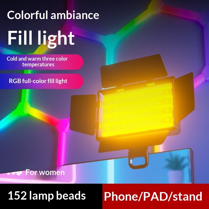 Photography Lighting Diffuser - Lampu LED diffuser RGB empat halaman