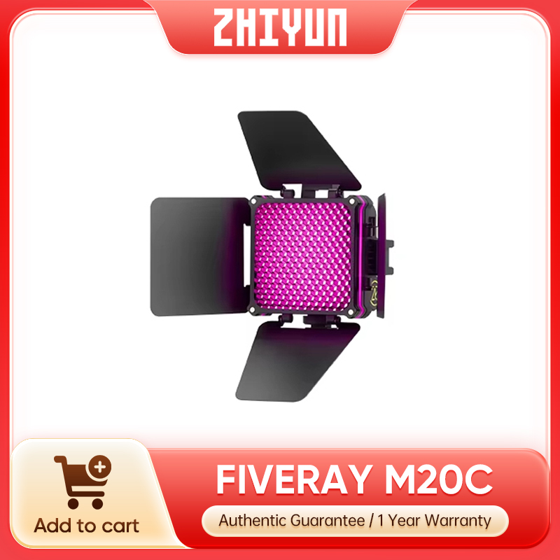 Torjim Rgb Photography Video Lighting - ZHIYUN FIVERAY M20C RGB M20 Lampu