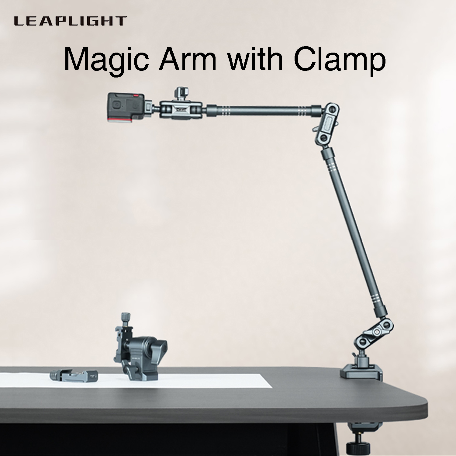 Photography Lighting Overhead - LEAPLIGHT Magic Arm W Clamp, Lengan