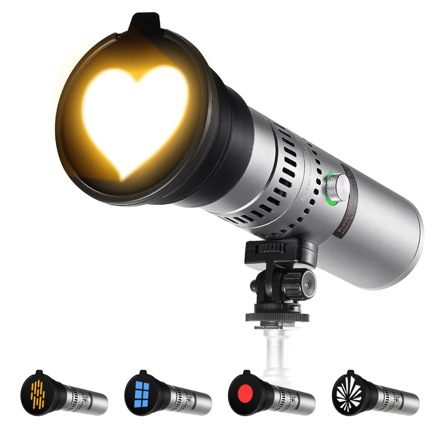 Torjim Rgb Photography Video Lighting - K&F CONCEPT SP25C Lampu Video LED