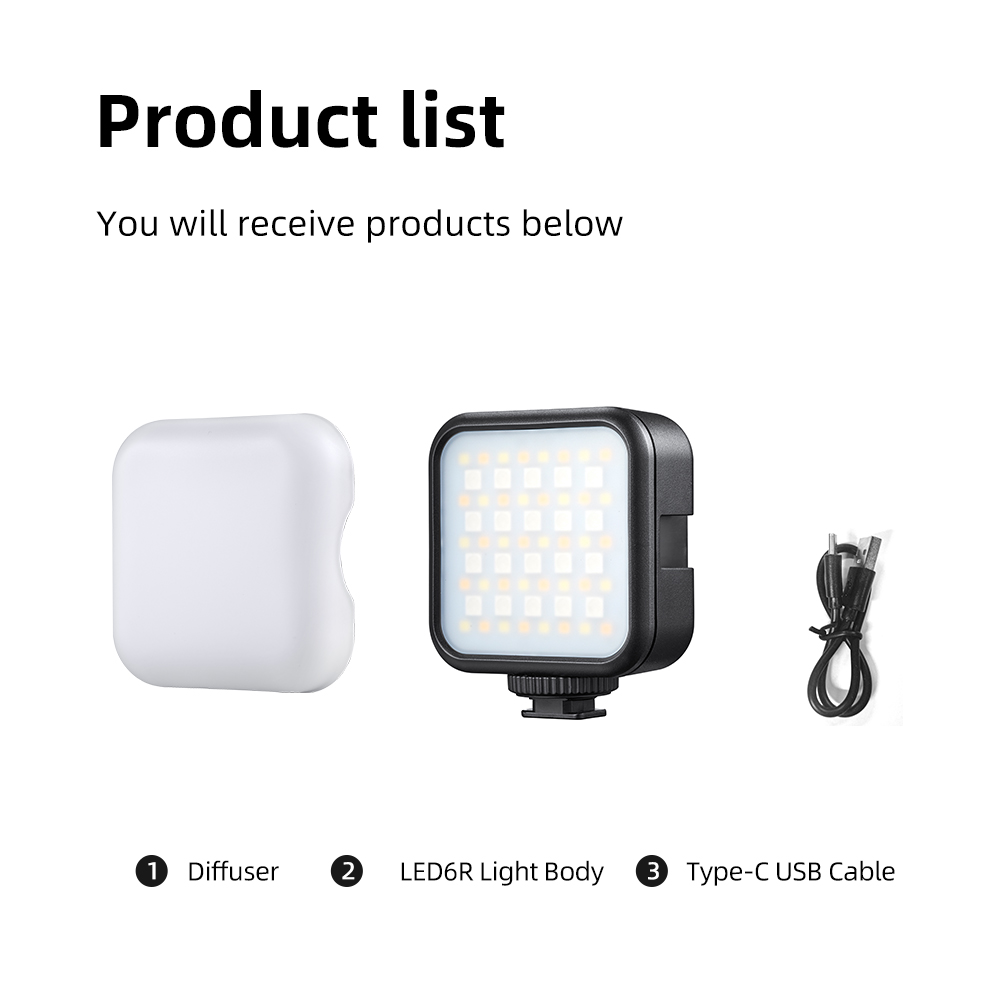 Photography Lighting Godox - GODOX LED6R LED6Bi RGB/Bi-color LITEMONS Lampu