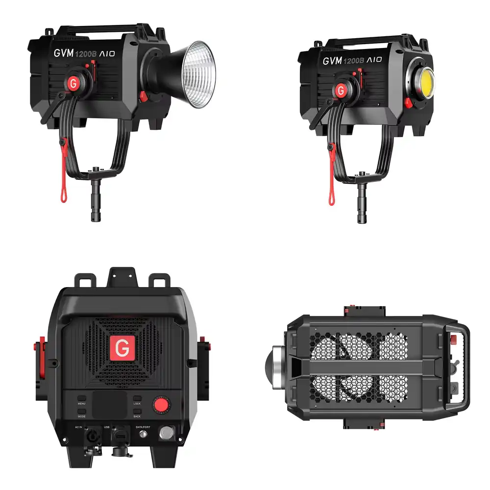 Lighting In Photography Studio - GVM SD1200B AIO 1200W Lampu Sorot