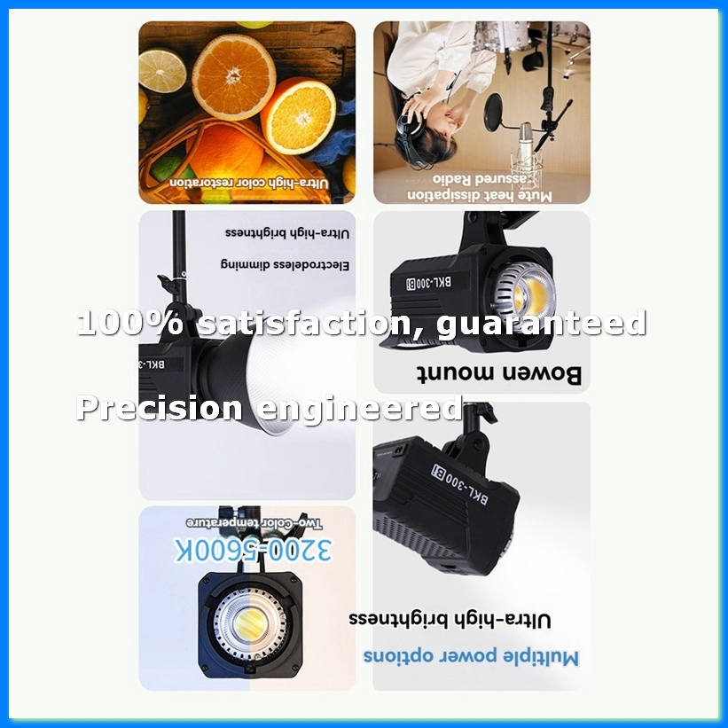 Photography Lighting Accessories - Lampu Video LED Bi 300W, Pencahayaan