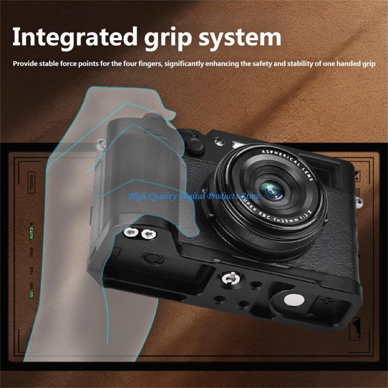 Fujifilm Camera X100Vi - U2JE Pegangan Kamera Braket L Peralihan