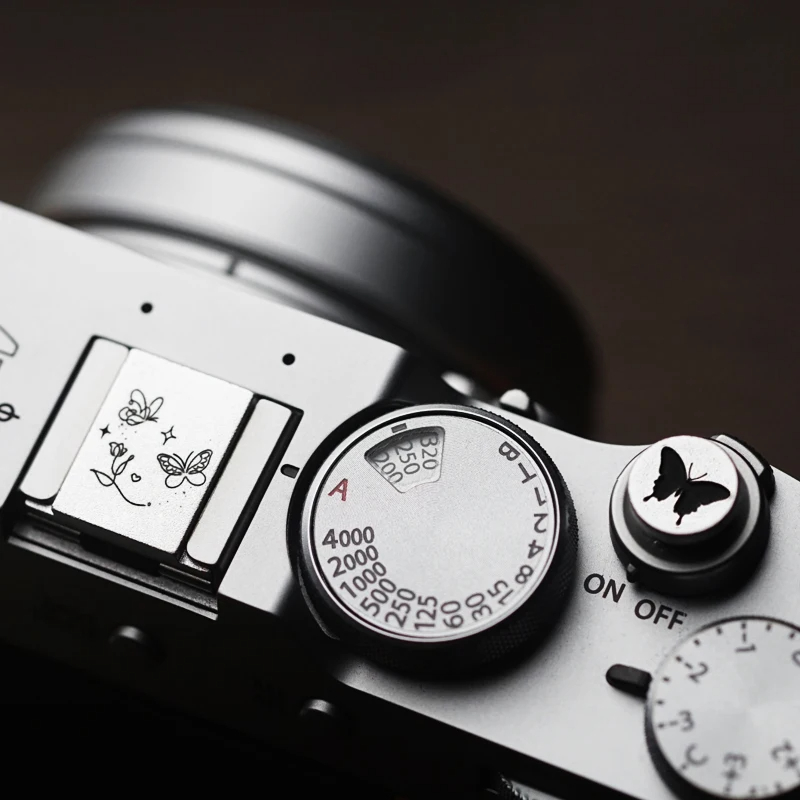 Fujifilm Camera X100Vi - Set Tombol Rana Penutup Hot Shoe
