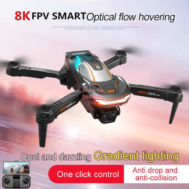 Drone RC 8K Fotografi Udara de - Photography Lighting Case ulasan dan harga