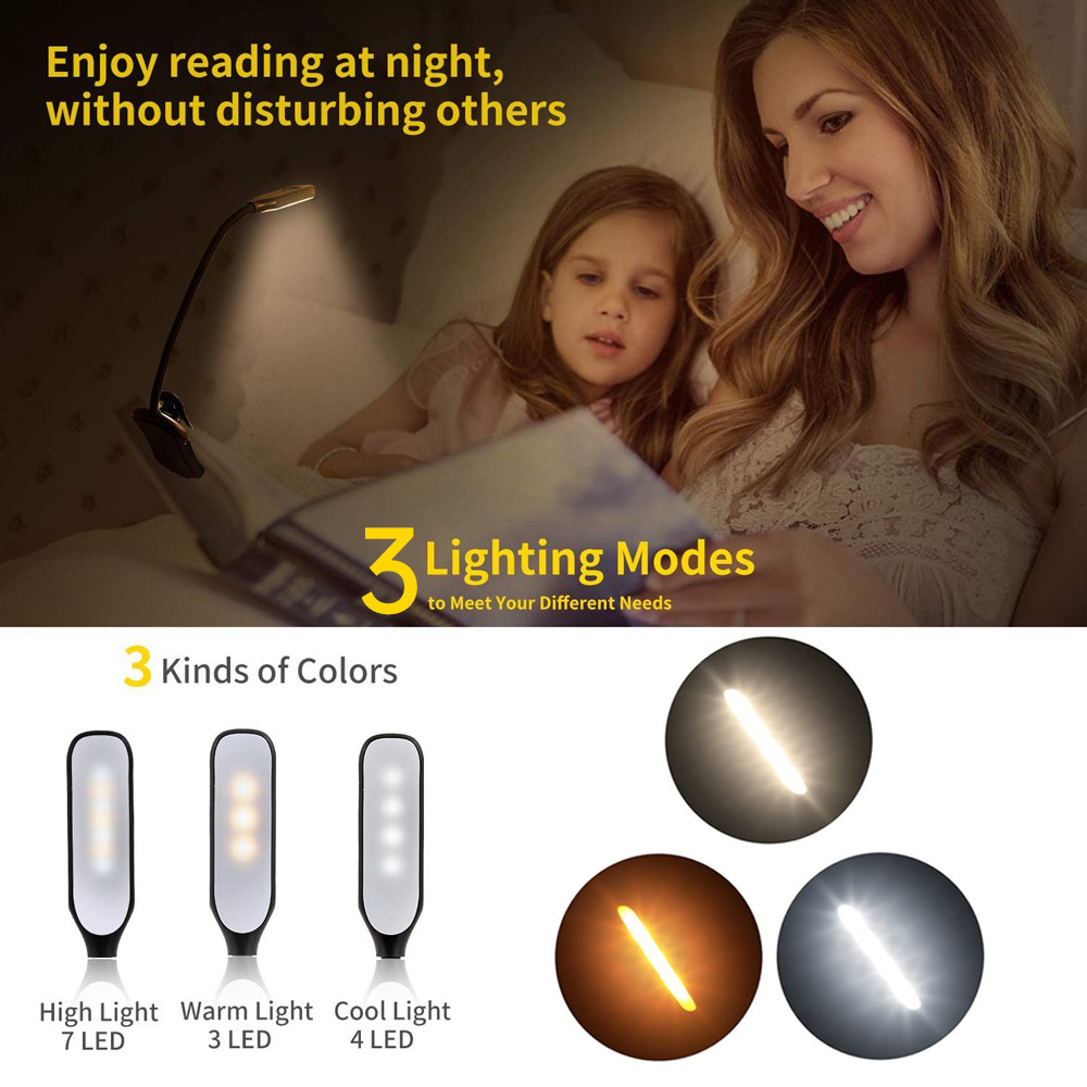 Lampu Buku LED Lampu Baca USB  - Photography Lighting Book ulasan dan harga