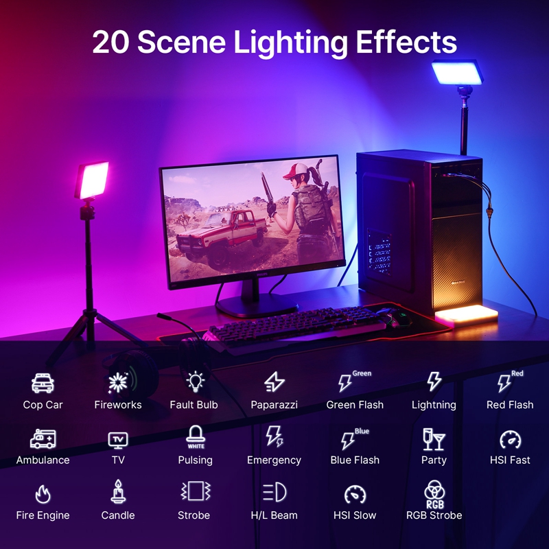 Lampu Video RGB ULANZI LT002,  - Torjim Rgb Photography Video Lighting ulasan dan harga