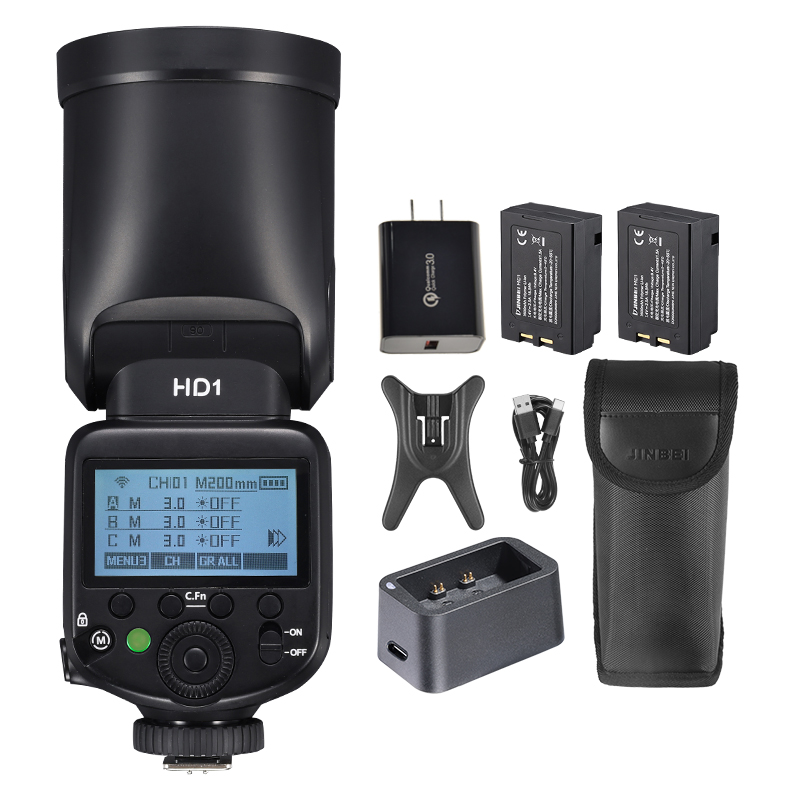 JINBEI HD-1 Round-head HSS Spe - Photography With Lighting ulasan dan harga