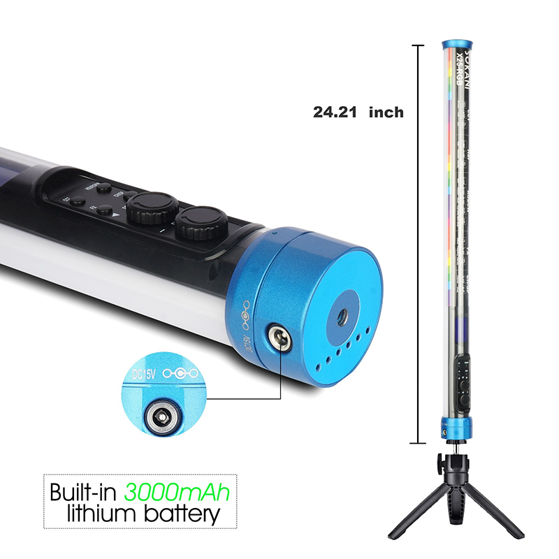 Stik lampu Video LED RGB X25,  - Torjim Rgb Photography Video Lighting ulasan dan harga