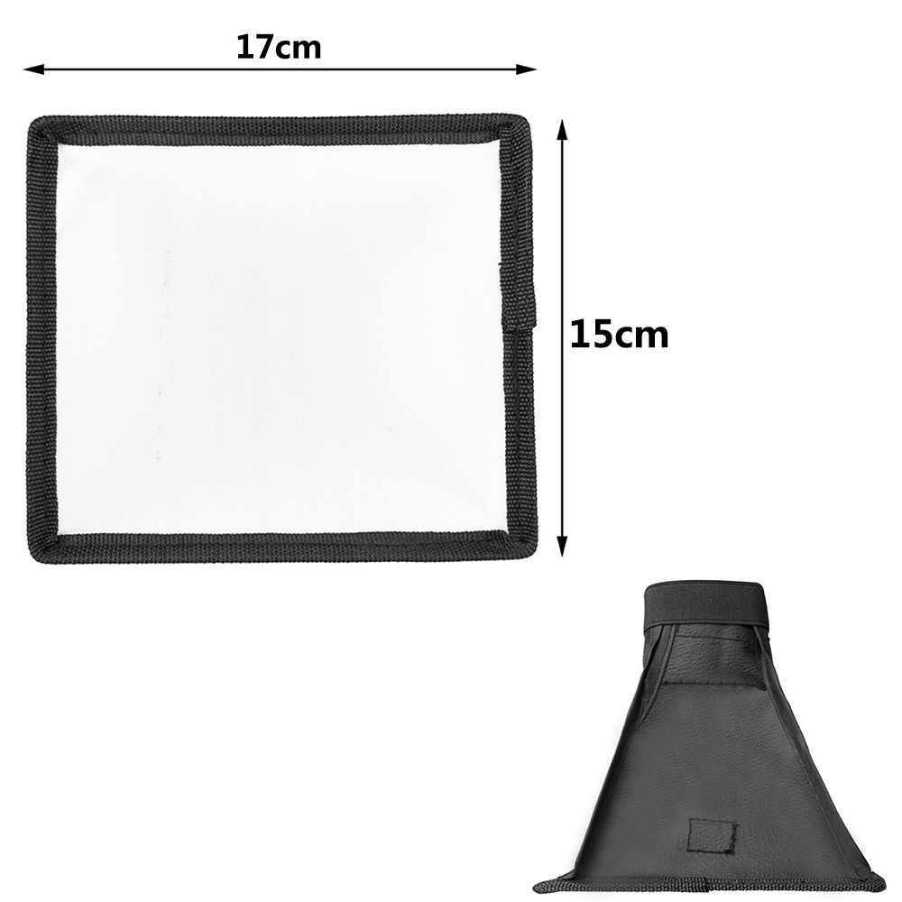 15X17 Cm Kotak Lunak Reflektor - Photography Lighting Diffuser ulasan dan harga
