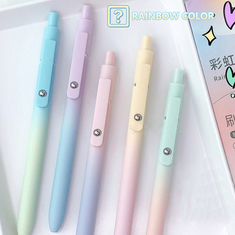 5 buah/set Aurora Gradient war - Coloured Gel Set ulasan dan harga