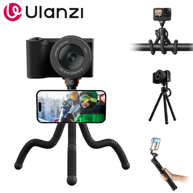 Ulanzi MT30 Tripod Fleksibel M - Photography Video Lighting Kit With Adjustable Tripod Stand ulasan dan harga