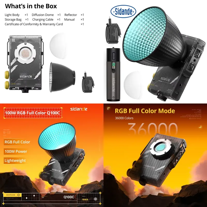 Merek Untuk Sidande Q100C Q100 - Photography With Lighting ulasan dan harga