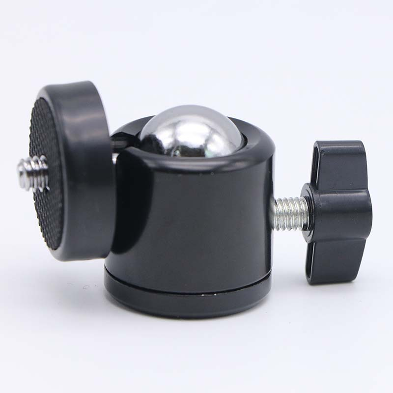 Adaptor Kepala Bola Logam Mini - Photography Video Lighting Kit With Adjustable Tripod Stand ulasan dan harga
