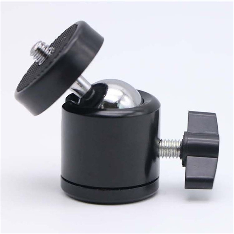 Adaptor Kepala Bola Logam Mini - Photography Video Lighting Kit With Adjustable Tripod Stand ulasan dan harga