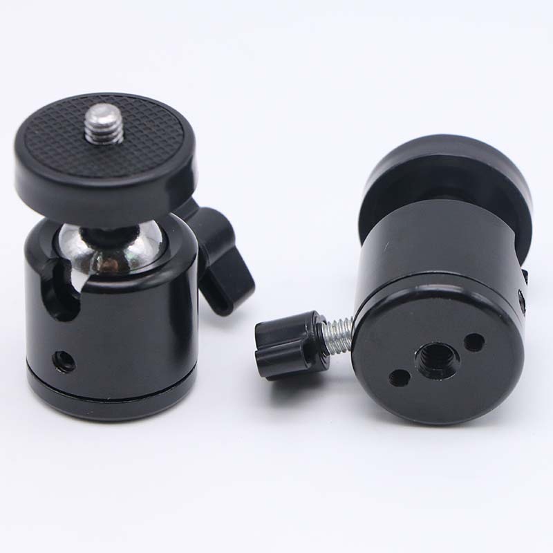 Adaptor Kepala Bola Logam Mini - Photography Video Lighting Kit With Adjustable Tripod Stand ulasan dan harga