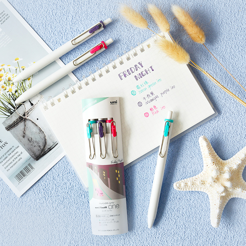 Uniball Satu Pena Gel Set Terb - Coloured Gel Set ulasan dan harga
