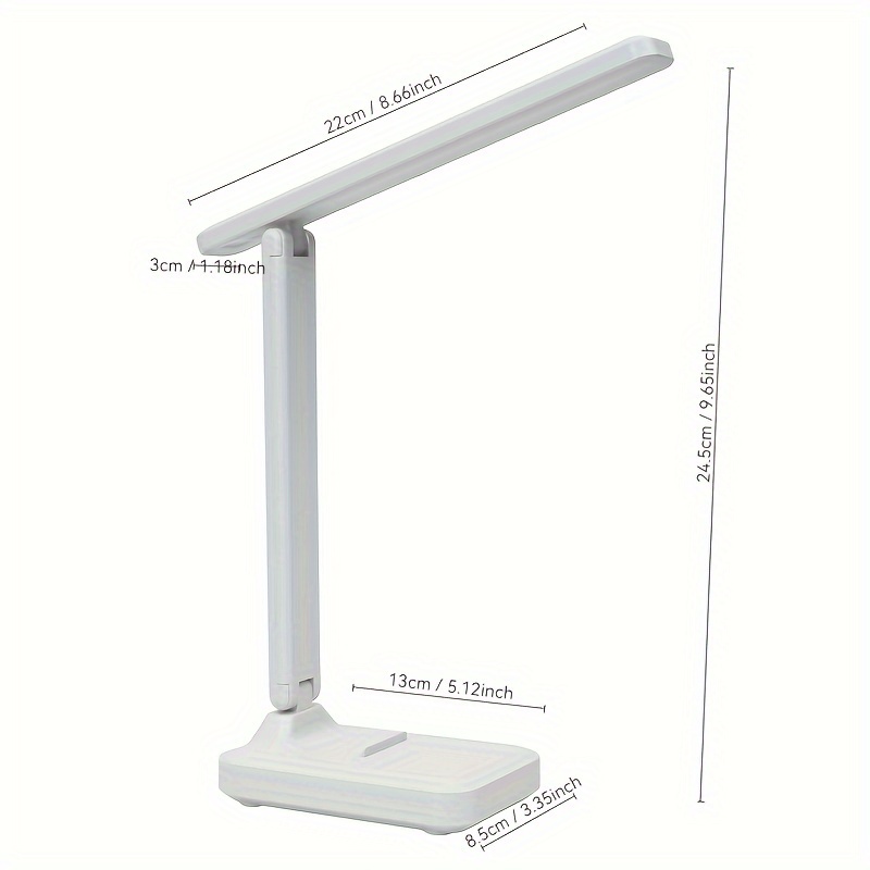 Lampu Meja Lipat Putih Saklar  - Photography Lighting Book ulasan dan harga