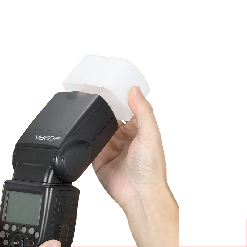 Bouncing kubah Diffuser Flash  - Photography Lighting Diffuser ulasan dan harga