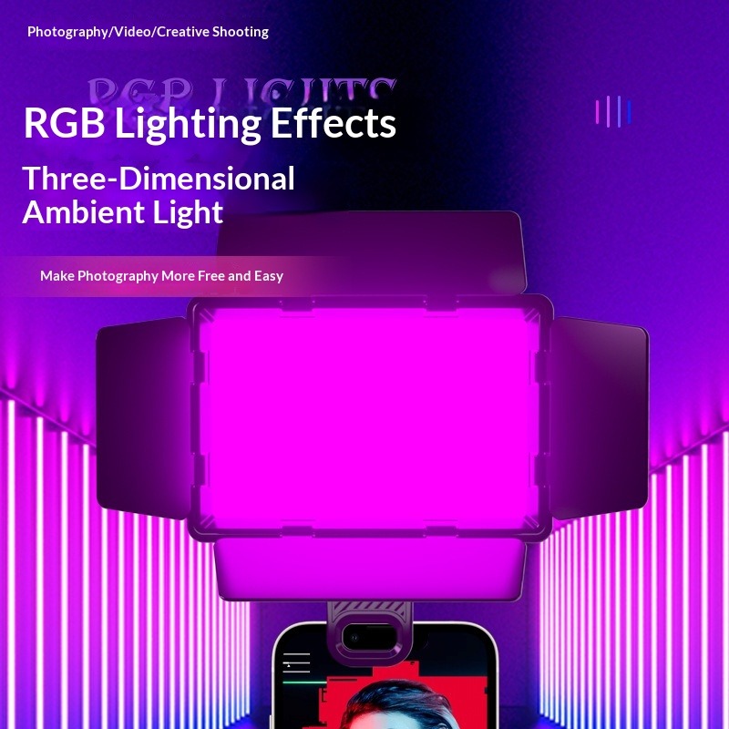 Lampu LED diffuser RGB empat h - Photography Lighting Diffuser ulasan dan harga