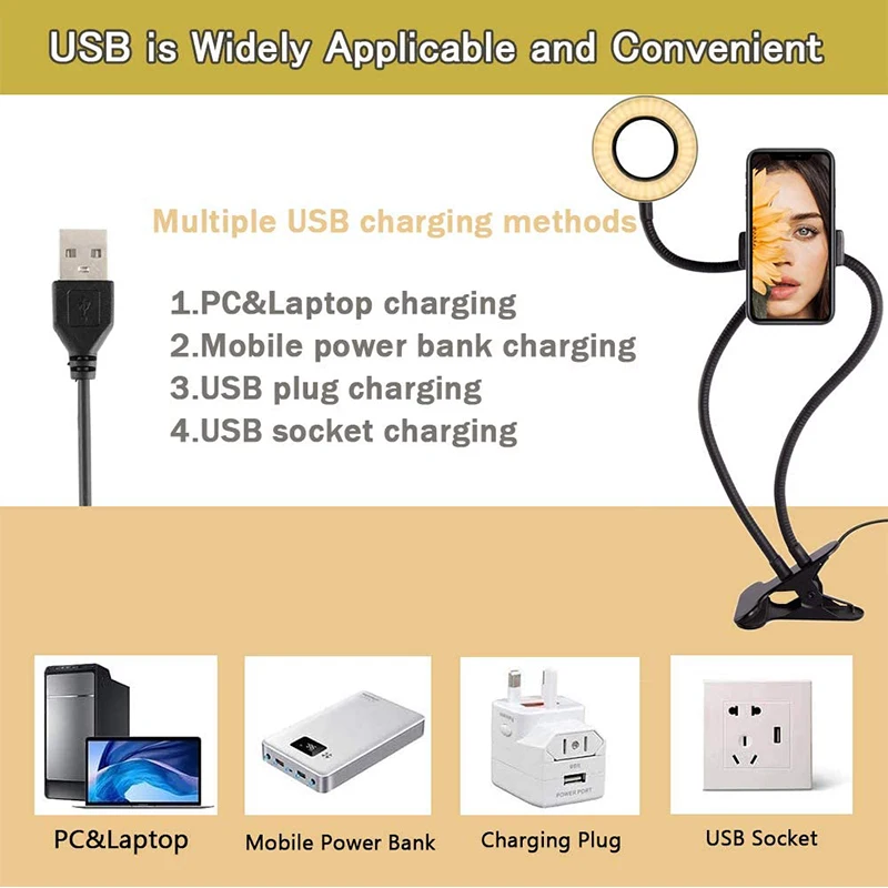 Lampu Ring Selfie Universal, a - Photography Lighting Overhead ulasan dan harga