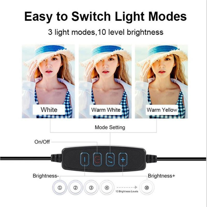 Lampu Ring Led dapat diredupka - Lighting In Photography Studio ulasan dan harga