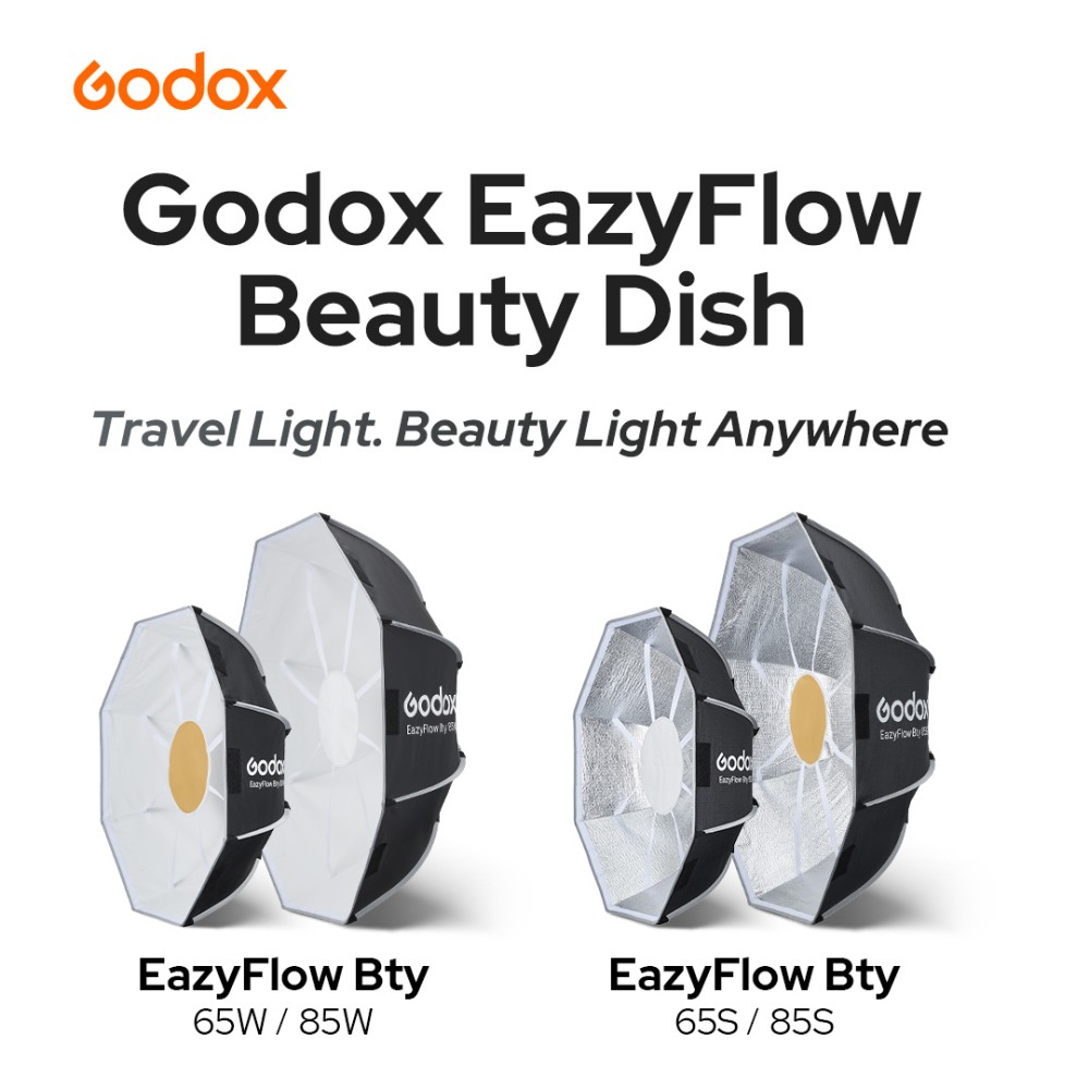 Godox EazyFlow Bty 65S/85S Bea - Photography Lighting Godox ulasan dan harga