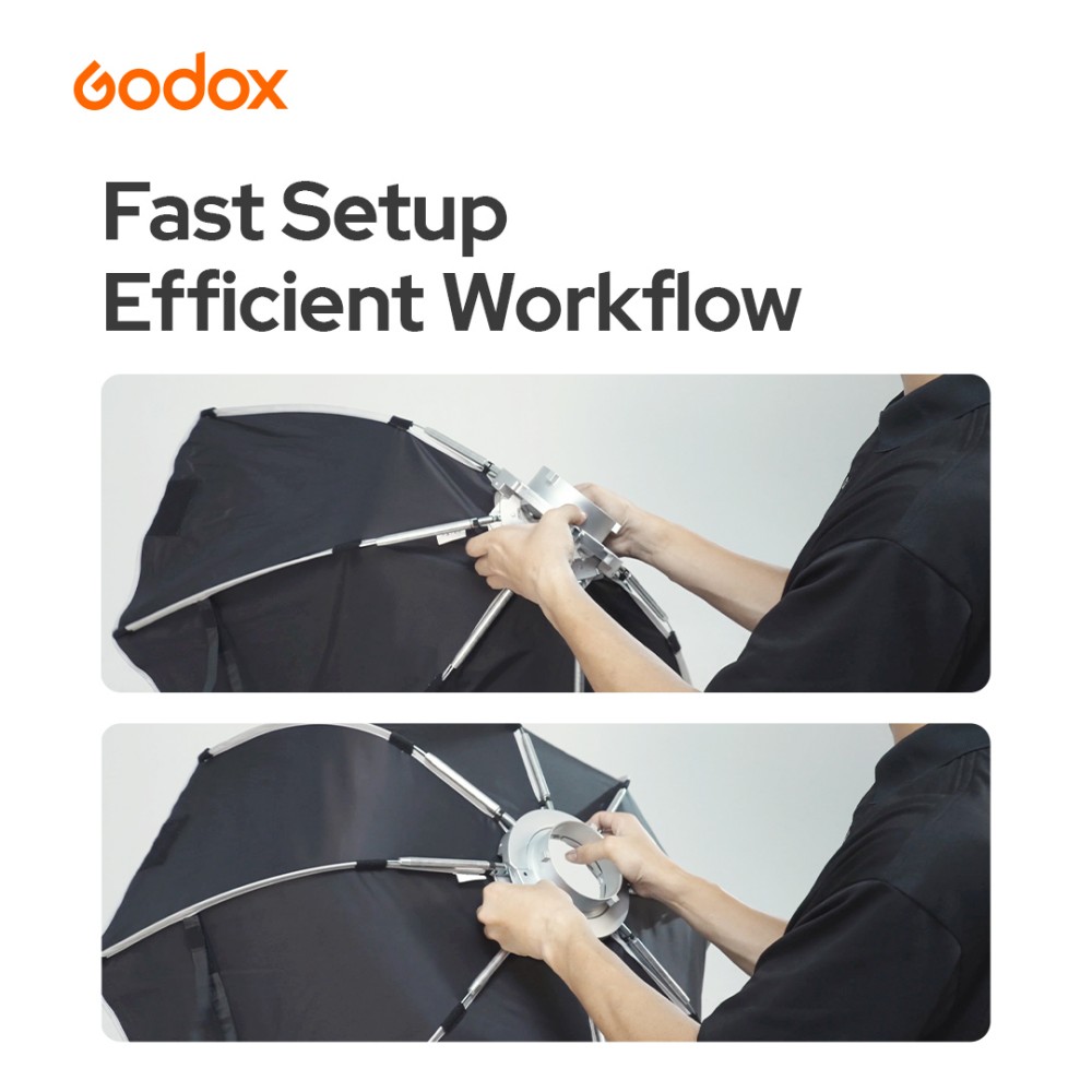 Godox EazyFlow Bty 65S/85S Bea - Photography Lighting Godox ulasan dan harga
