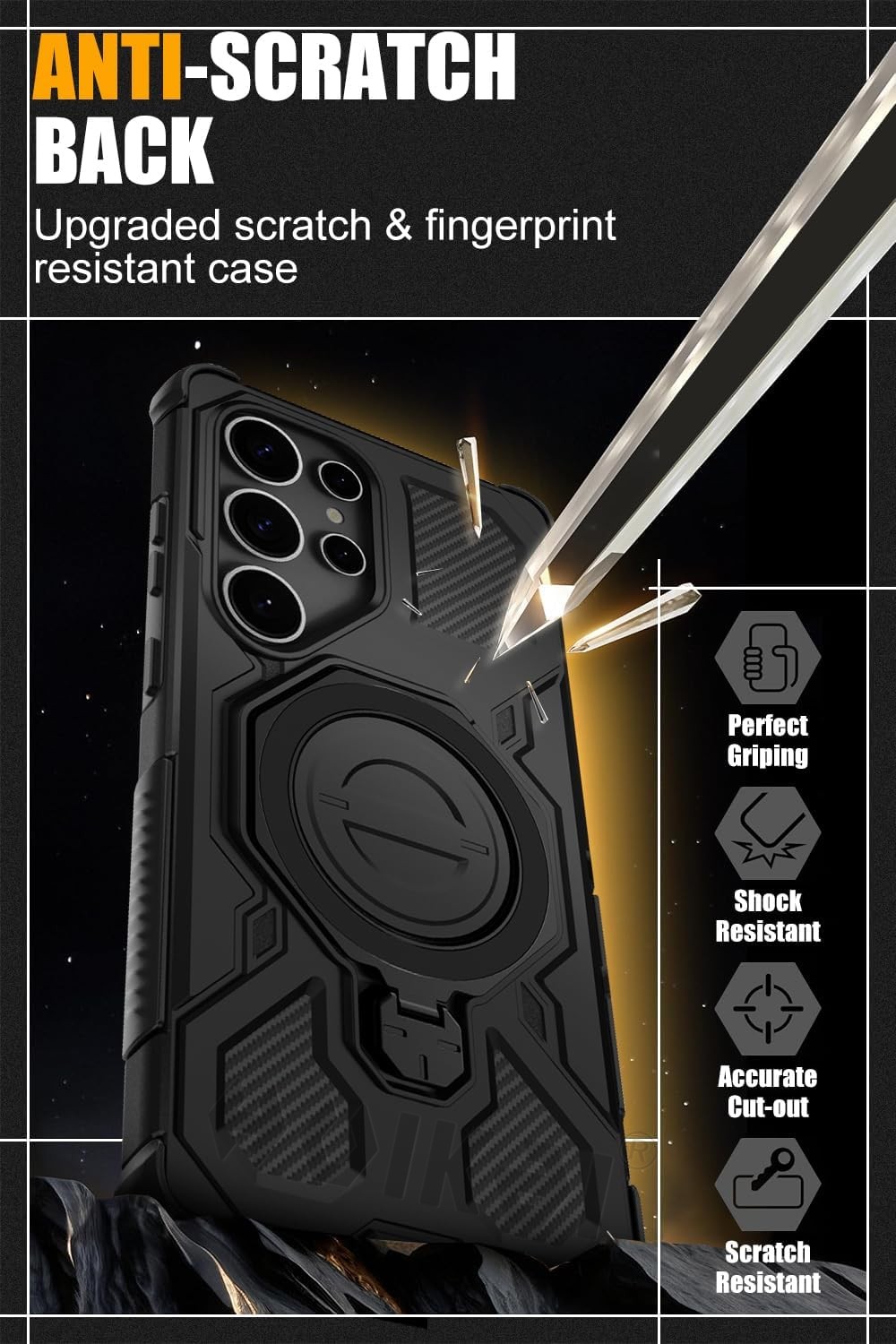 Casing Untuk Samsung S25 Ultra - Photography Lighting Case ulasan dan harga