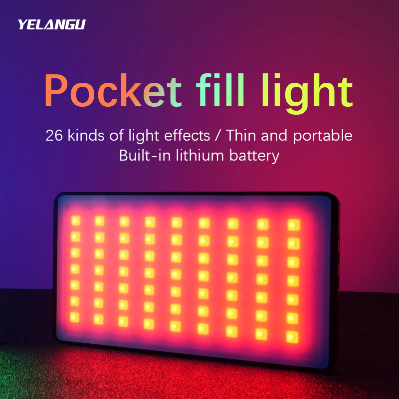 YELANGU lampu Video LED RGB, l - Torjim Rgb Photography Video Lighting ulasan dan harga