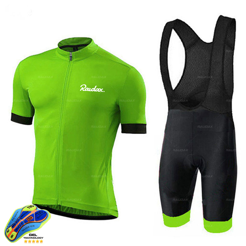 Pakaian Bersepeda Raudax 2025  - Coloured Gel Set ulasan dan harga