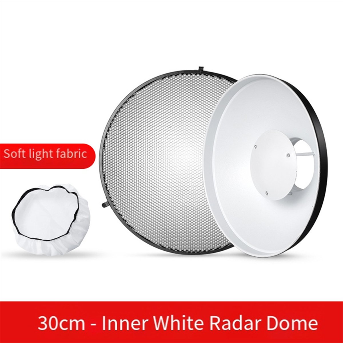N05R 30cm Beauty Dish Reflecto - Photography Lighting Grid ulasan dan harga