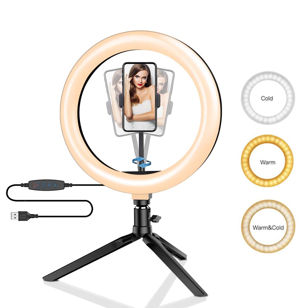 Lampu Ring Led 26cm untuk Trip - Photography Lighting Overhead ulasan dan harga