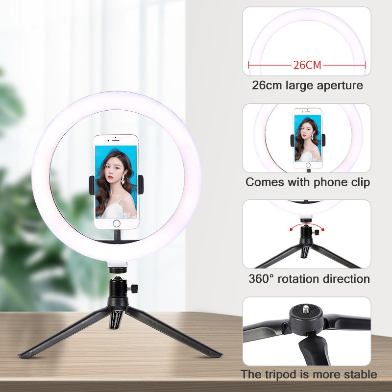 Lampu Ring Led 26cm untuk Trip - Photography Lighting Overhead ulasan dan harga