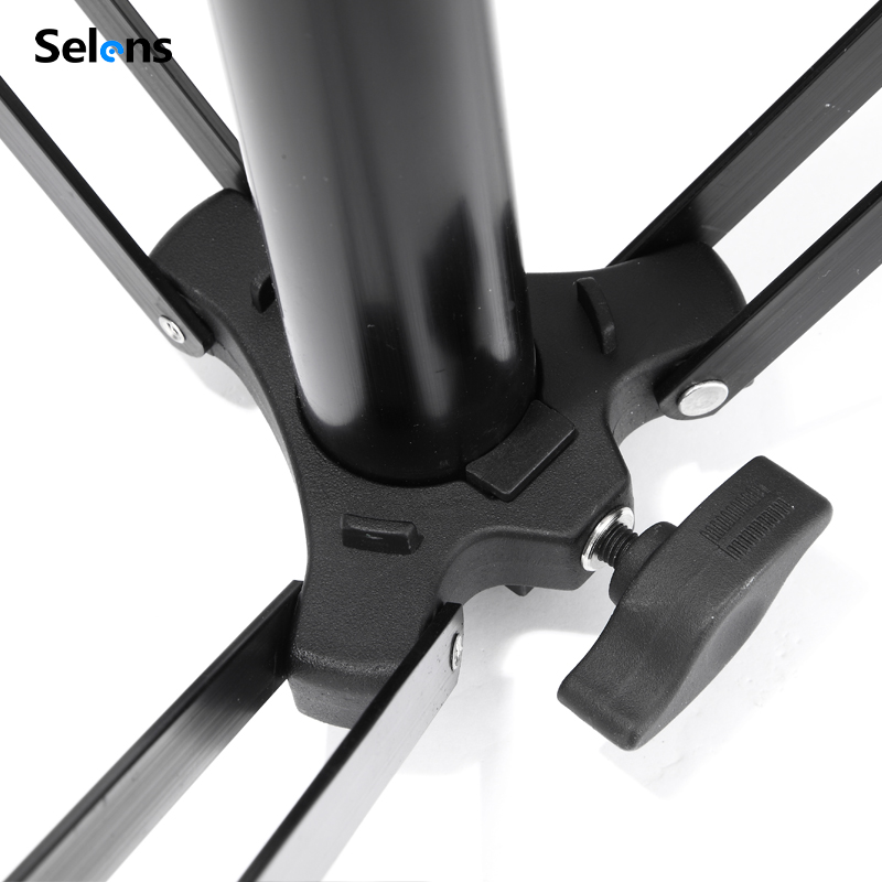 Statif Lampu Selens 7.3m denga - Photography Video Lighting Kit With Adjustable Tripod Stand ulasan dan harga