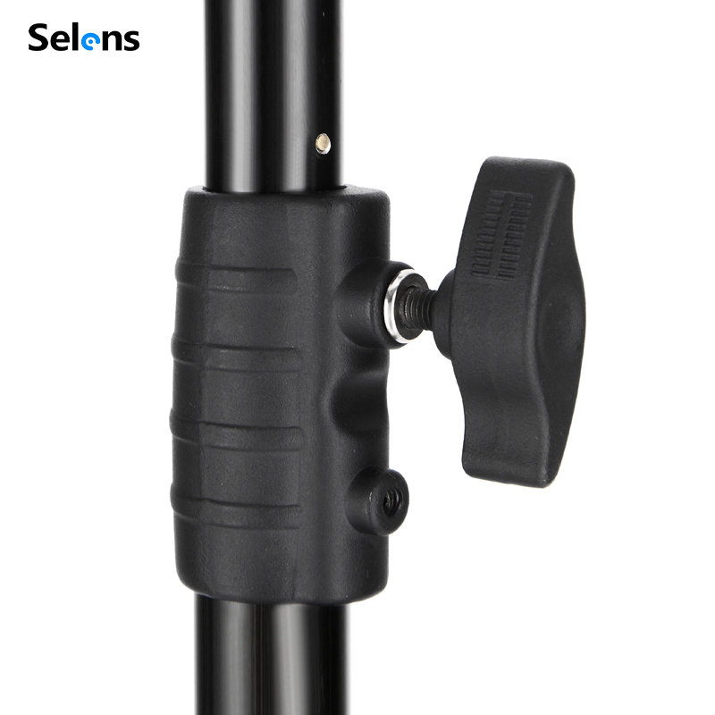 Statif Lampu Selens 7.3m denga - Photography Video Lighting Kit With Adjustable Tripod Stand ulasan dan harga