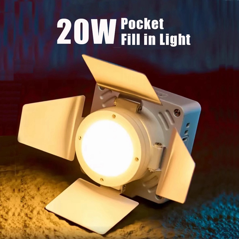 Lampu Video LED Saku 20W 2700K - Photography Lighting Grid ulasan dan harga