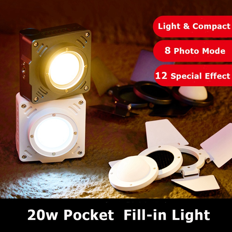 Lampu Video LED Saku 20W 2700K - Photography Lighting Grid ulasan dan harga
