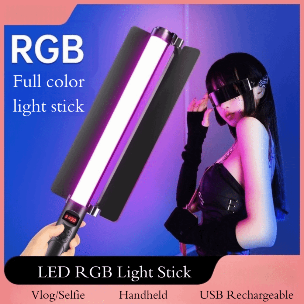 Lampu LED RGB Genggam Warna-wa - Lighting In Photography Studio ulasan dan harga