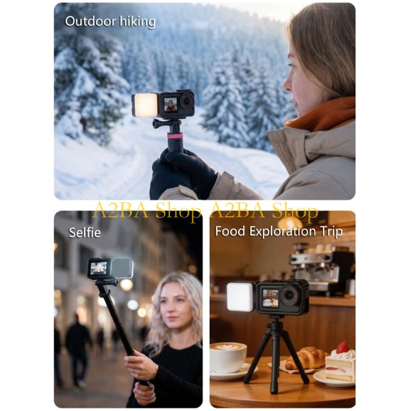 Lampu Video LED Portabel A2BA  - Photography Lighting Reference ulasan dan harga